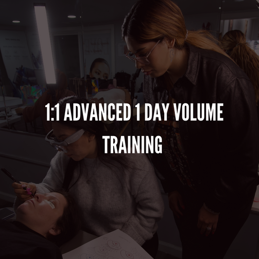 1:1 Volume 1 Day Accredited Lash Training