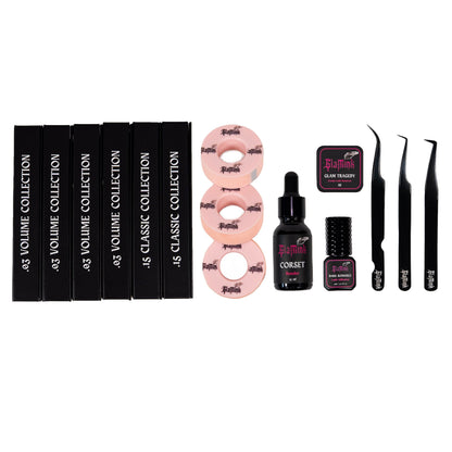LASH EXTENSION STARTER/TRAINING KIT