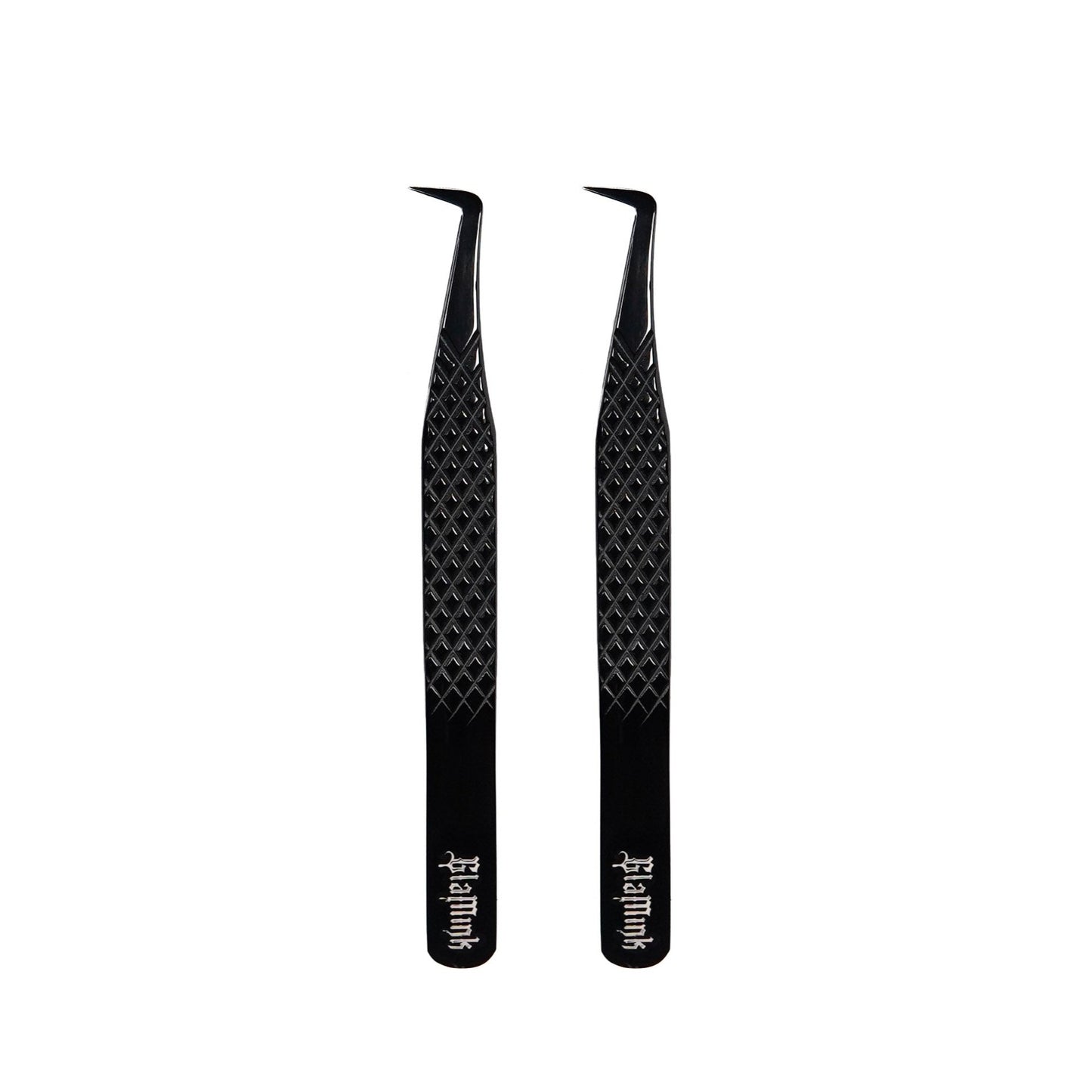 90 Degree Diamond Grip Fiber Tip Tweezer