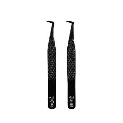 90 Degree Diamond Grip Fiber Tip Tweezer